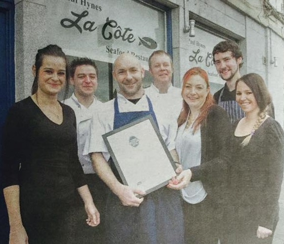 Paul Hynes and his team at La Côte received awards recently