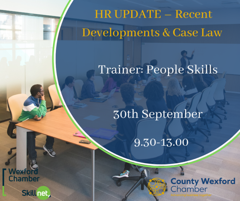 HR UPDATE – Recent Developments & Case Law