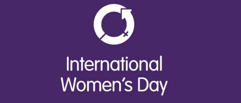 International women's day logo